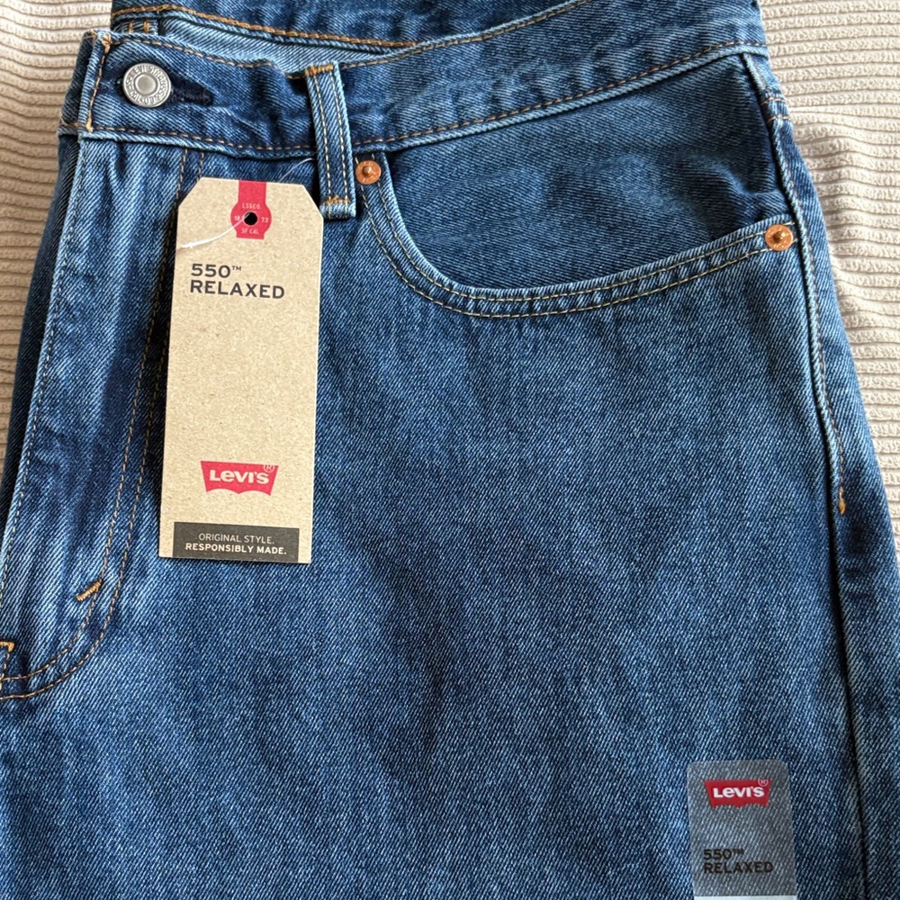 Levi's 550 Relaxed Fit Denim Jeans